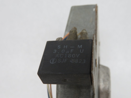 Matsushita 2YCB-12L 127S61670 Blower Fan 100V 3uf 3.6/5.9W 0.21A 50/60Hz USED