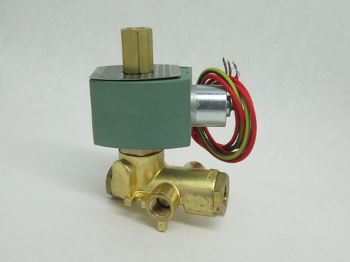 Asco 8345G1 Solenoid Valve 1/4" NPT 120V@60Hz 110V@50Hz SHELF WEAR NEW