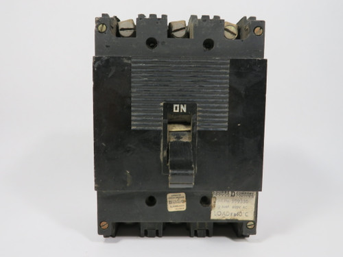 Square D 999330 Circuit Breaker 30A 600VAC 3-Pole CHIPPED USED