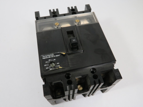 Westinghouse MCP23480S Circuit Breaker 50A 600VAC 3-Pole SHELF WEAR USED