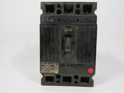 General Electric TED136060 Circuit Breaker 60A 600VAC 3-Pole RUST USED