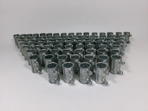Thomas & Betts TK-221 Steel City Set Screw Coupling 1/2" Lot of 80 NOP