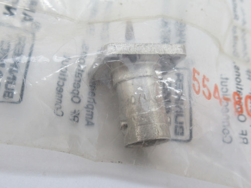 Amphenol 031-3 Straight Receptacle Jack 4-Hole Flange UG-290/U NWB