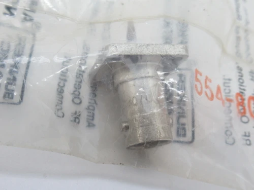 Amphenol 031-3 Straight Receptacle Jack 4-Hole Flange UG-290/U NWB