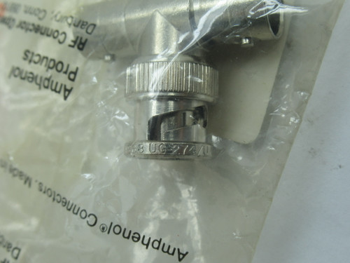 Amphenol 031-8 T-Shape Adapter Jack-Plug-Jack 50 Ohm UG-274/U NWB