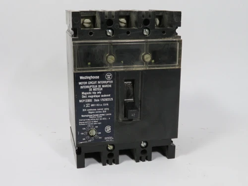 Westinghouse MCP13300S Circuit Breaker 30A 600VAC 3 Pole SHELF WEAR USED