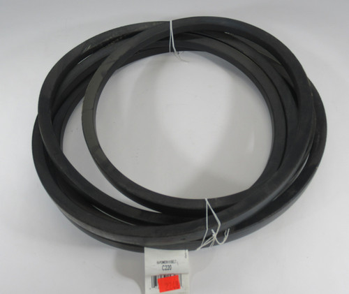 Gates C220 9004-2220 Hi-Power II V-Belt 222"L 0.88"W 0.53"Th SHELF WEAR NEW