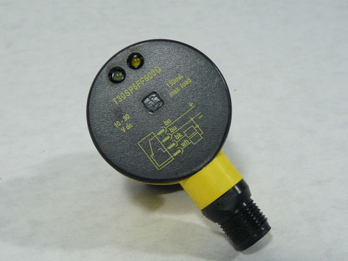 Banner T30SP6FF600Q EZ-Beam Fixed Field Photoelectric Sensor 600mm Range USED