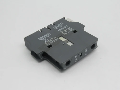 ABB CAL18-11 Side-Mount Auxiliary Contact Block 690V 16A 1NO 1NC USED