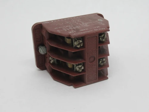 Mannesmann Demag 87419544 SES2 Switching Element Contact Block SHELF WEAR USED