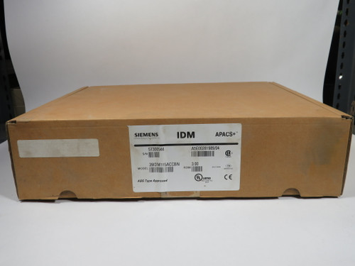 Siemens 39IDM115ACCBN APACS+ Input Discrete Module 115VAC SHELF WEAR NEW