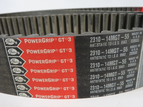Gates 2310-14MGT-55 GT3 Synchronous Belt 2310mmL 55mmW 165T SHELF WEAR NOP