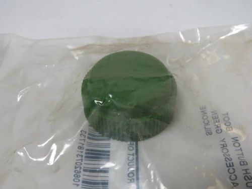Allen-Bradley 800H-N101G Series B Green Silicone Push Button Boot NWB