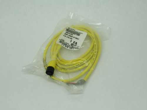 Woodhead 703000D02F060 Single-Ended Cordset 3P Female M12 6' L HOLEY BAG NWB