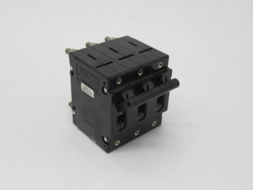 Airpax APL111-1-60-253-A Circuit Breaker 25FLA 250V 3-Pole 50/60Hz 60 Delay USED