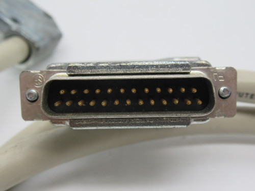Black Box CBPS114276 Cable Assembly 25-Pin Male/Male 90D D-Sub 6' Length USED