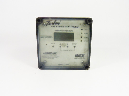 Trabon 163-400-052 LC-1000 Lube System Controller 115VAC ENCLOSURE DAMAGED USED