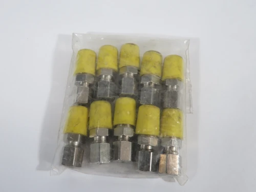 Weatherhead 7217X3 Stainless Steel Male Connector 1/8" NPT 3/16" Tube Lot/10 NOP