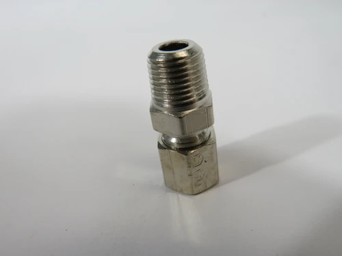 Weatherhead 7217X3 Stainless Steel Male Connector 1/8" NPT 3/16" Tube Lot/10 NOP
