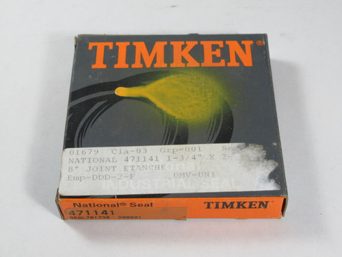 Timken 471141 Nitrile Oil Seal 1.750x2.875x0.375" BOX DAMAGE NEW