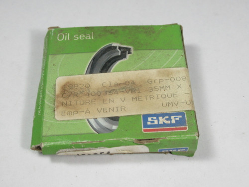 SKF 400354 V-Ring Seal 33-36mm Shaft Diameter Range 7.5mm Width BOX DAMAGE NEW