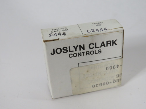 Joslyn Clark 2444 Thermal Overload Relay Heater Element BOX DAMAGE NEW