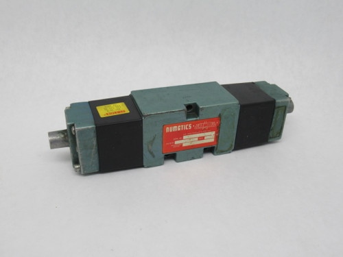 Numatics 554SS600K 3-Position 4-Way Solenoid Valve 110-120V/60Hz NO GASKET USED