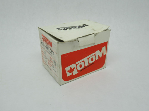 Rotom R1-R137 3.3" Diameter 1/60HP 1550RPM 115V TE 0.55A 60Hz BOX DAMAGE NEW