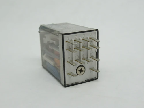 Finder 55.34.9.024.0070 Plug-In Relay 24VDC 7A@250VAC 14-Blade 4-Pole USED