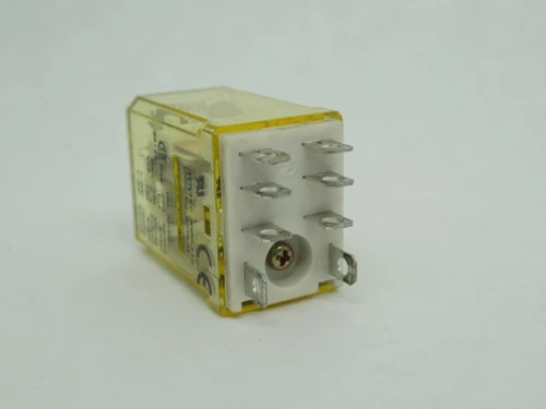 IDEC RH2B-U-DC24V Compact Power Relay 24VDC 10A 8-Blade DPDT USED