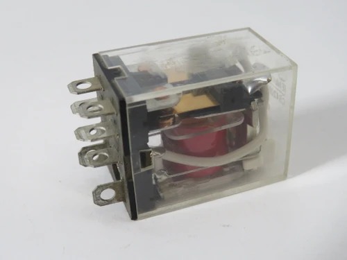 General Electric CR420NPL022J General Relay 120VAC 10A 240VAC 28VDC 8 Blade USED