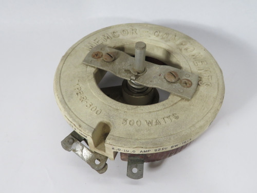 Memcor R-300-32 Ceramic Rheostat 600V 32 Ohms 2-10A 300W SHELF WEAR USED