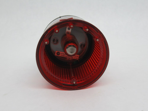 Allen-Bradley 855T-B24DN4 Series B Stack Light w/ Bulb 24VAC/DC 0.271A USED