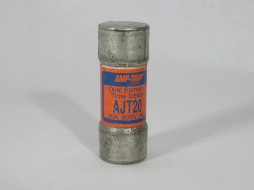 Ferraz Shawmut AJT20 Amp-Trap Time-Delay Fuse 20A 600VAC USED