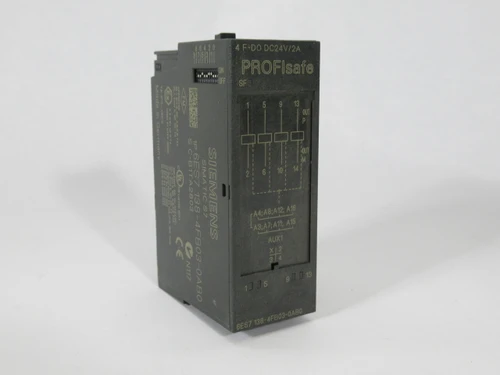 Siemens 6ES7138-4FB03-0AB0 4 F-DO PROFIsafe Module 24VDC 2A USED