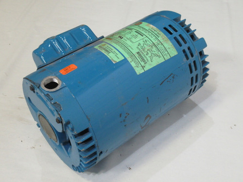 US Motors 2HP 3450RPM 115/208-230V 56J OPEN 1Ph 20/10.8-10A 60Hz USED
