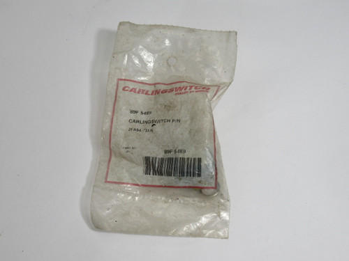 Carling 2FA54-73XN Toggle Switch On-None-Off 1-Pole MISSING HARDWARE NWB