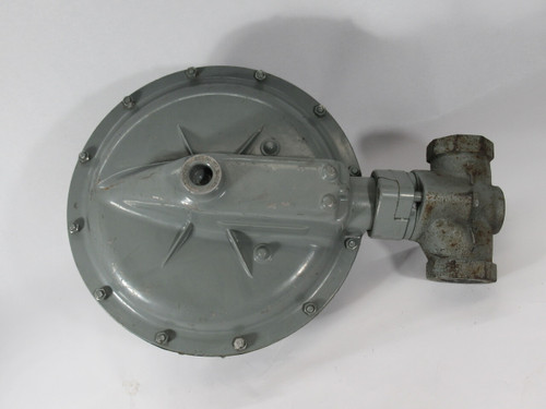 Fisher S202-CFB Gas Regulator 14-30 WC 1/2" Port 100 psig 1-1/2" NPT USED
