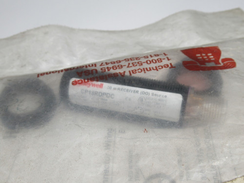 Honeywell CP18RDPDC Thru-Beam Photoelectric Receiver 10-30VDC HOLEY BAG NWB