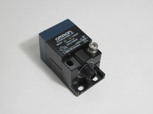 Omron E2QW-N25B1-M1 Inductive Proximity Sensor 10-30VDC 200mA SHELF WEAR NEW