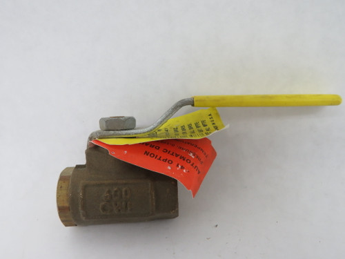 Apollo 70-101-41 Brass Ball Valve 1/4" FNPT 600 psi CWP SHELF WEAR NOP