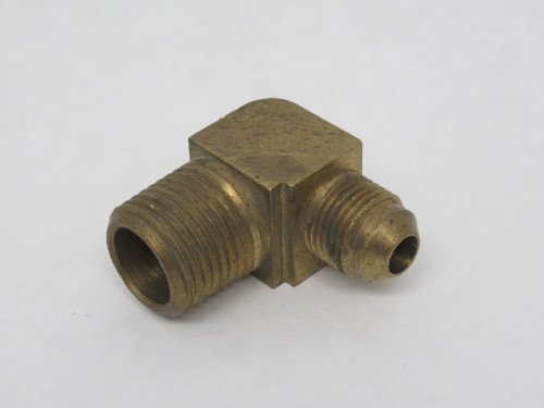 Parker 249F-6-8 Brass Male Elbow 3/8" Tube Size 1/2" NPT SHELF WEAR NOP