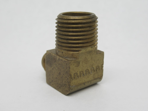 Parker 249F-6-8 Brass Male Elbow 3/8" Tube Size 1/2" NPT SHELF WEAR NOP