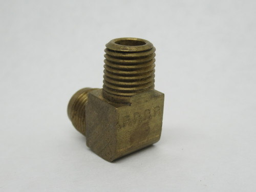Parker 249F-6-4 Brass Male Elbow 3/8" Tube Size 1/4" NPT SHELF WEAR NOP