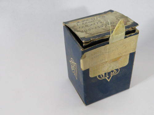 Struthers-Dunn 1XAX178 Electromagnetic Relay 135V 60Hz 115V 6A BOX DAMAGE NEW