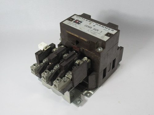 Cutler-Hammer A10EN0AB Starter 90A 3Ph 120V/60Hz 110V/50Hz USED