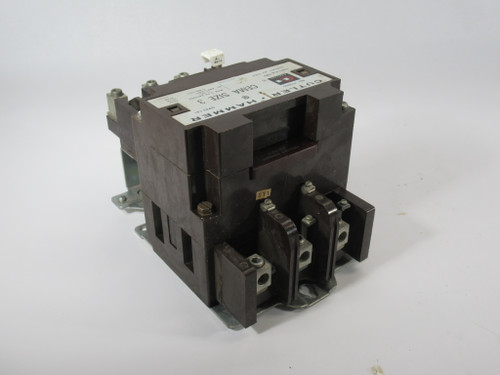Cutler-Hammer A10EN0AB Starter 90A 3Ph 120V/60Hz 110V/50Hz USED