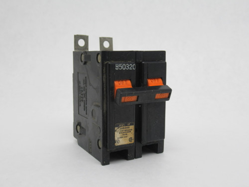 Westinghouse Bryant BAB2060 Bolt-On Circuit Breaker 60A 120/240V 2-Pole USED