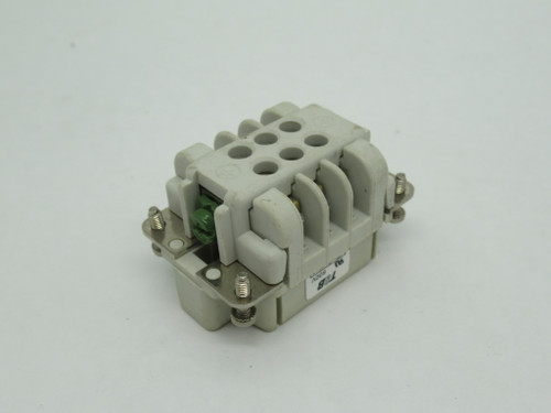Thomas & Betts MS206B Male Connector 16P+G 16A 600V USED