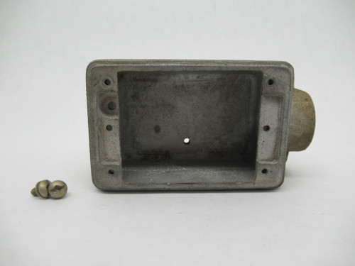 Appleton FS-1-75 Single-Gang Cast Malleable Iron Device Box 3/4" NPT USED